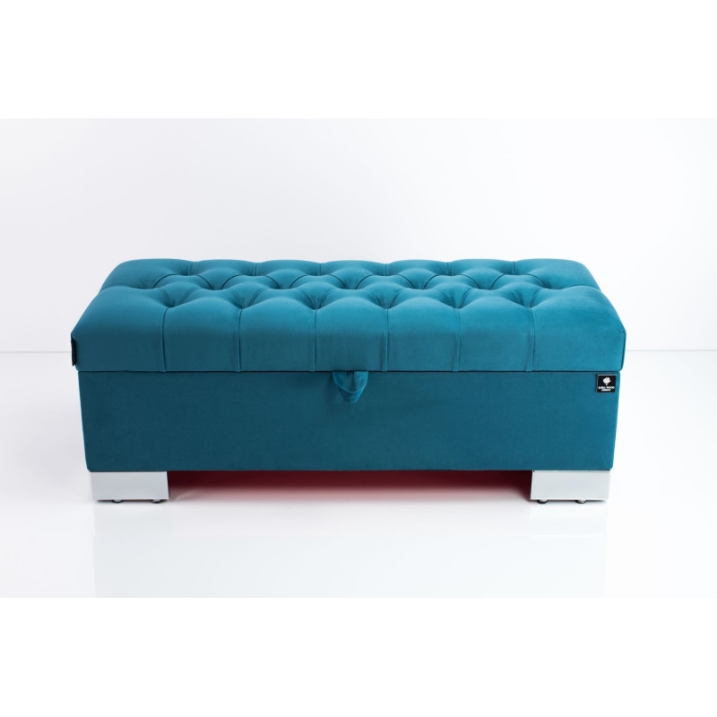 Tufted Storage Bench